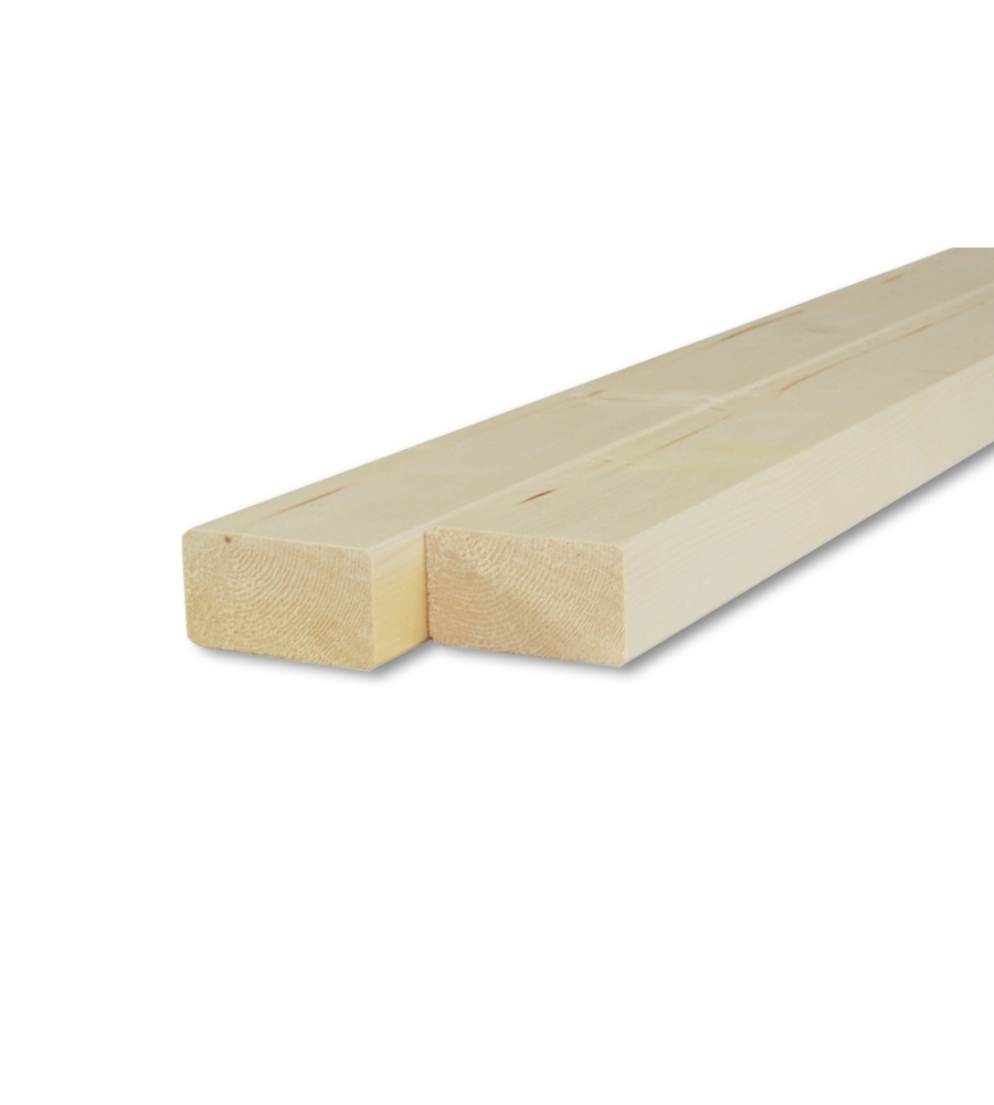 LISTELLO IN ABETE PIALLATO 45 X 80 X 1000 MM