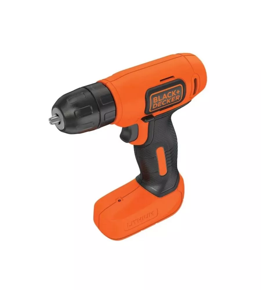 TRAPANO AVVITATORE A BATTERIA BLACK+DECKER "BDCD8-QW" 7,2V 1,5AH