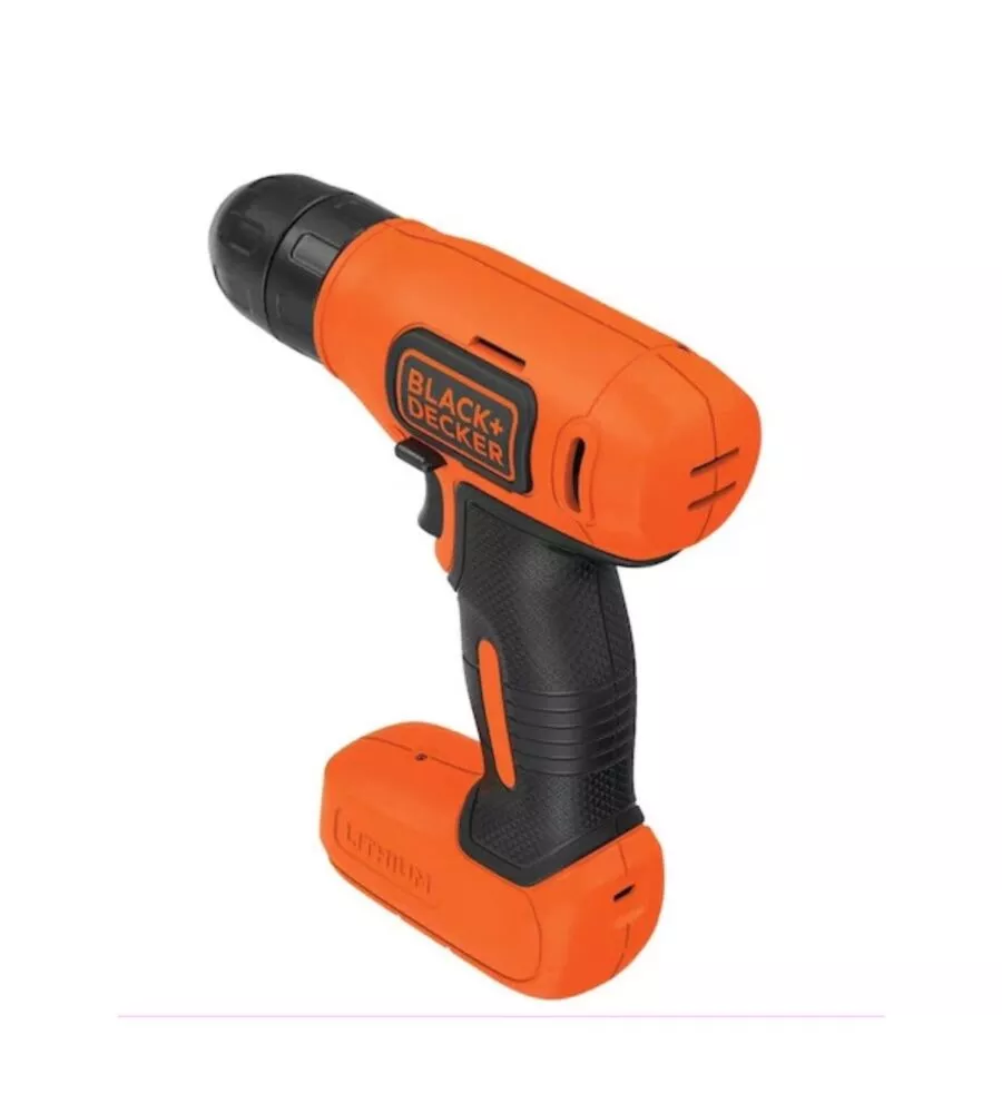 TRAPANO AVVITATORE A BATTERIA BLACK+DECKER "BDCD8-QW" 7,2V 1,5AH