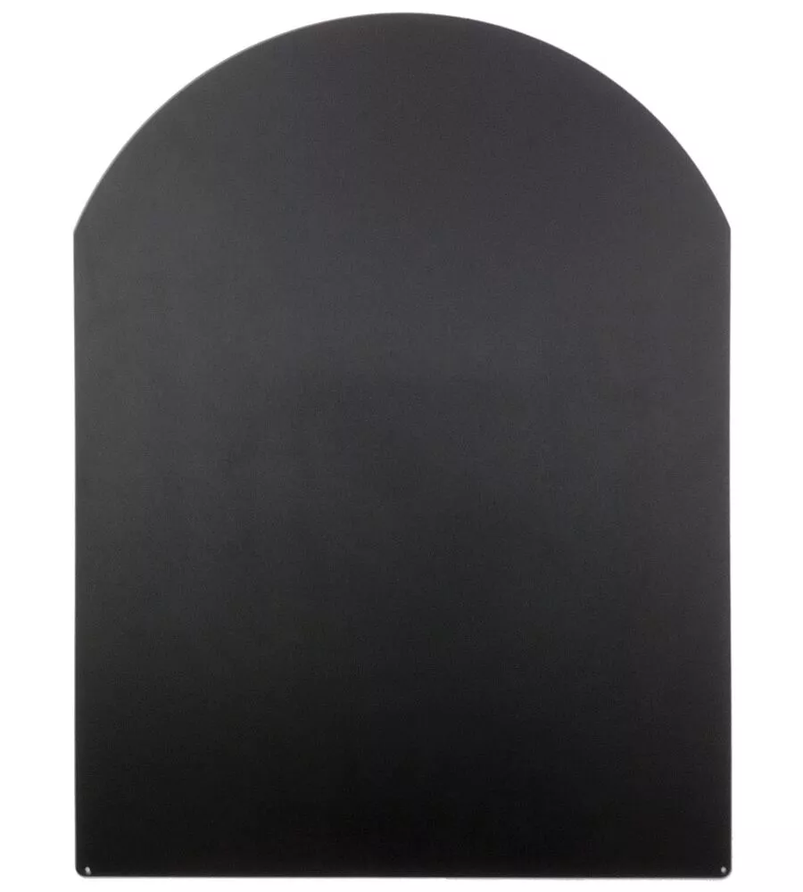 PEDANA SALVAPAVIMENTO SOTTO STUFA A LEGNA O PELLET STONDATA, 60 x 80 CM