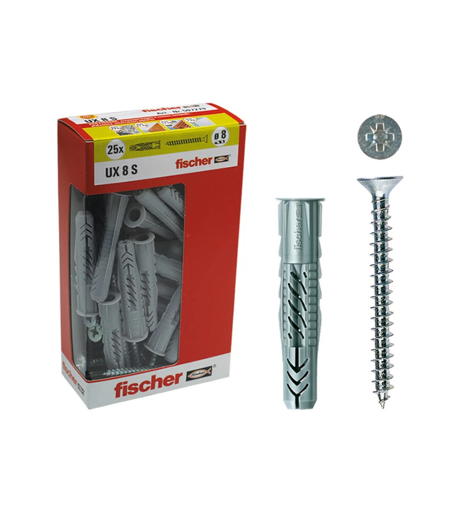 TASSELLI UNIVERSALI UX 8x50 S Y CON VITE