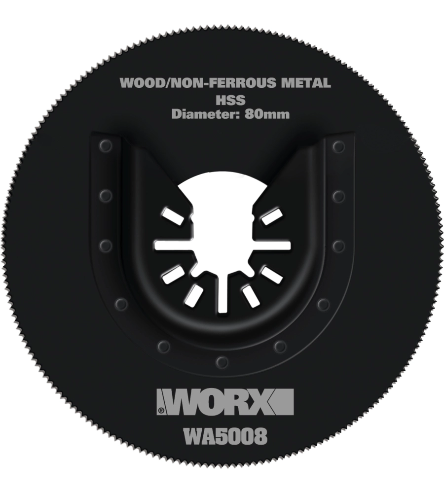 WORX - LAMA DA TAGLIO CIRCOLARE PER LEGNO 80MM "WA5008".