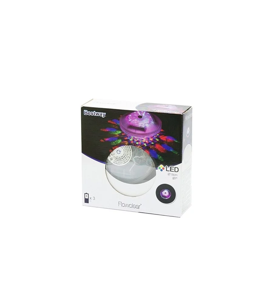 LUCE A LED PER PISCINE BESTWAY MULTICOLOR - COD. 58419