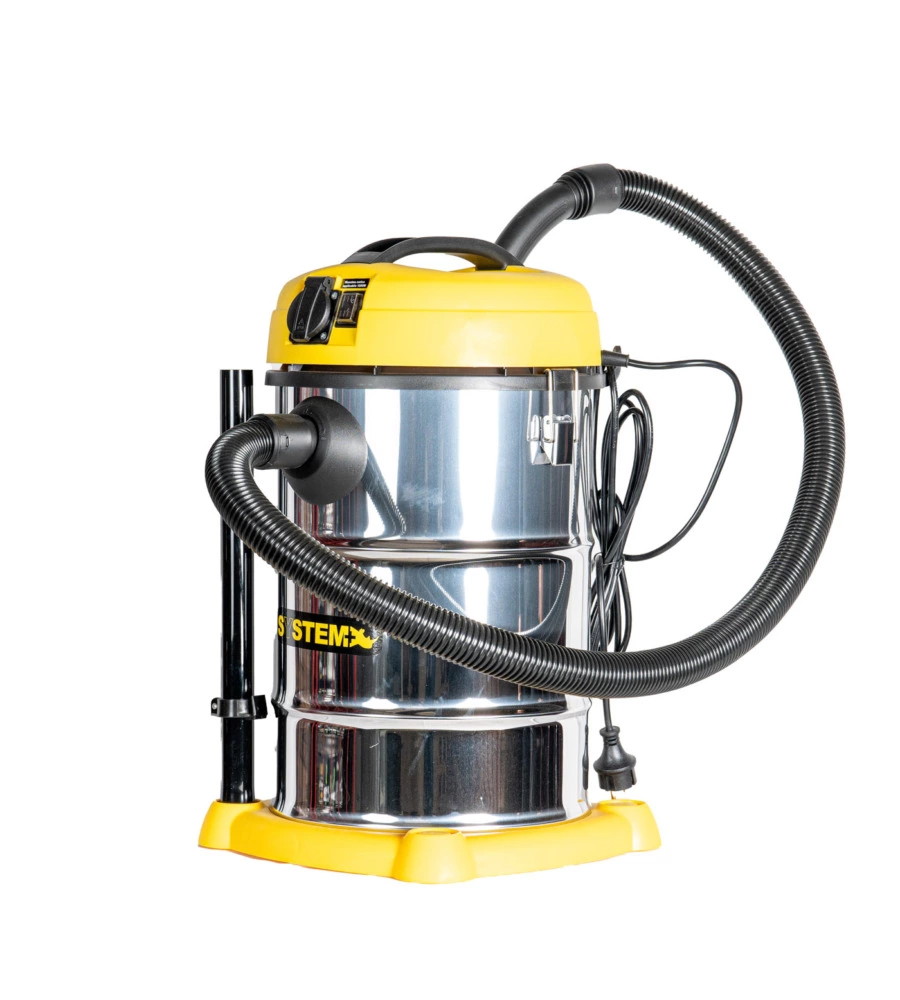 ASPIRATORE SOLIDI LIQUIDI ELETTRICO SYSTEM+ 1200W 30 LT 33 L/S