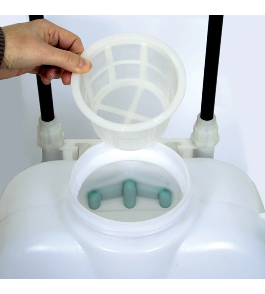 NEBULIZZATORE RIBIMEX ELETTRICO A BATTERIA CON RUOTE 16 LITRI "PILA 16".