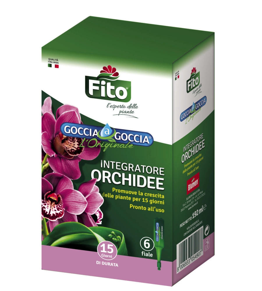 INTEGRATORE PER ORCHIDEE IN FIALE 6X32 ML