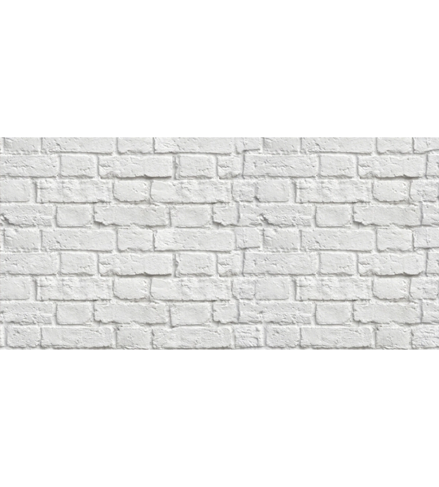 LASTRA DECORATIVA IN POLIPROPILENE CON STAMPA EFFETTO MURO, 100X50 CM