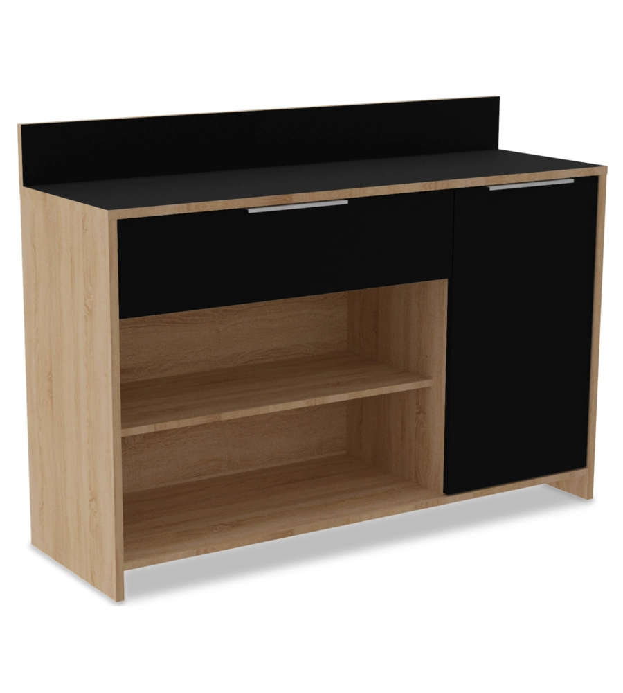 MOBILE MULTIUSO PER CUCINA "MIKE", 123X40X89 CM