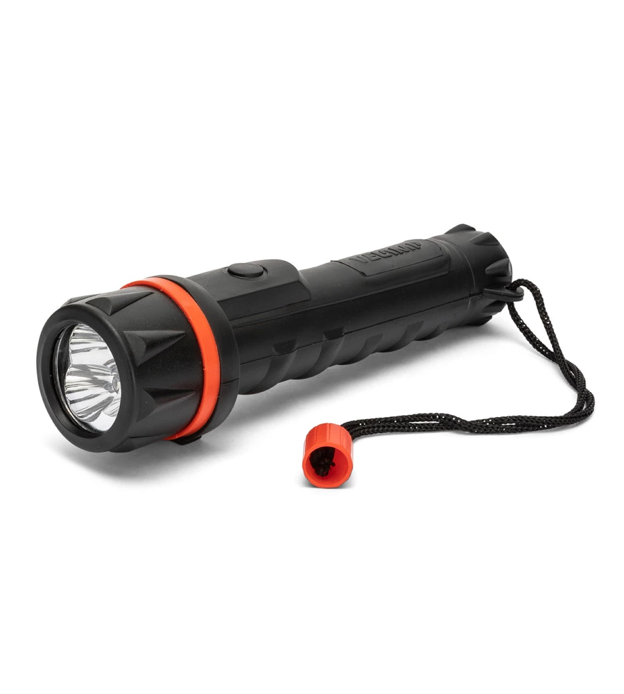 TORCIA IN GOMMA LED - 12 LUMEN 2AA