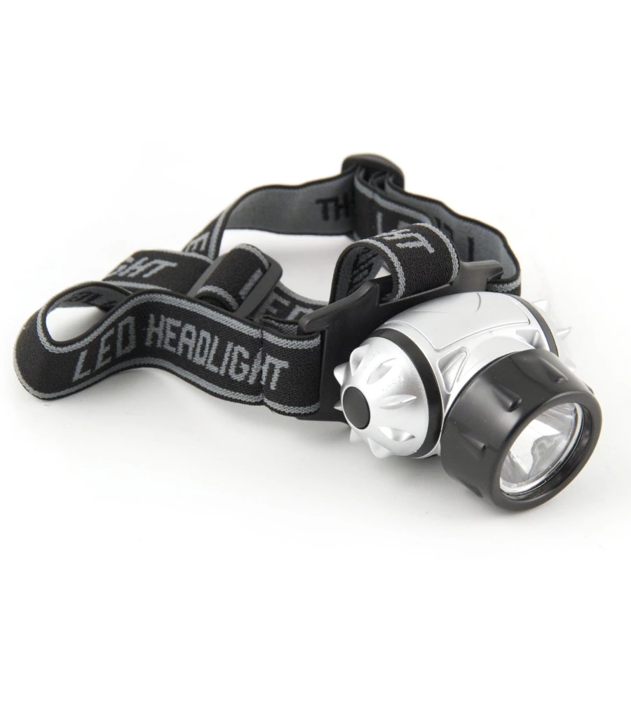 LUCE FRONTALE LED CON FASCIA DOPPIA - 40 LUMEN 1W