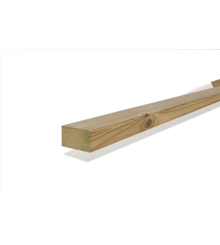 SOTTOLISTELLO -B-  IN PINO IMPREGNATO SPESSORE 42 MM - 70 X 2000 MM