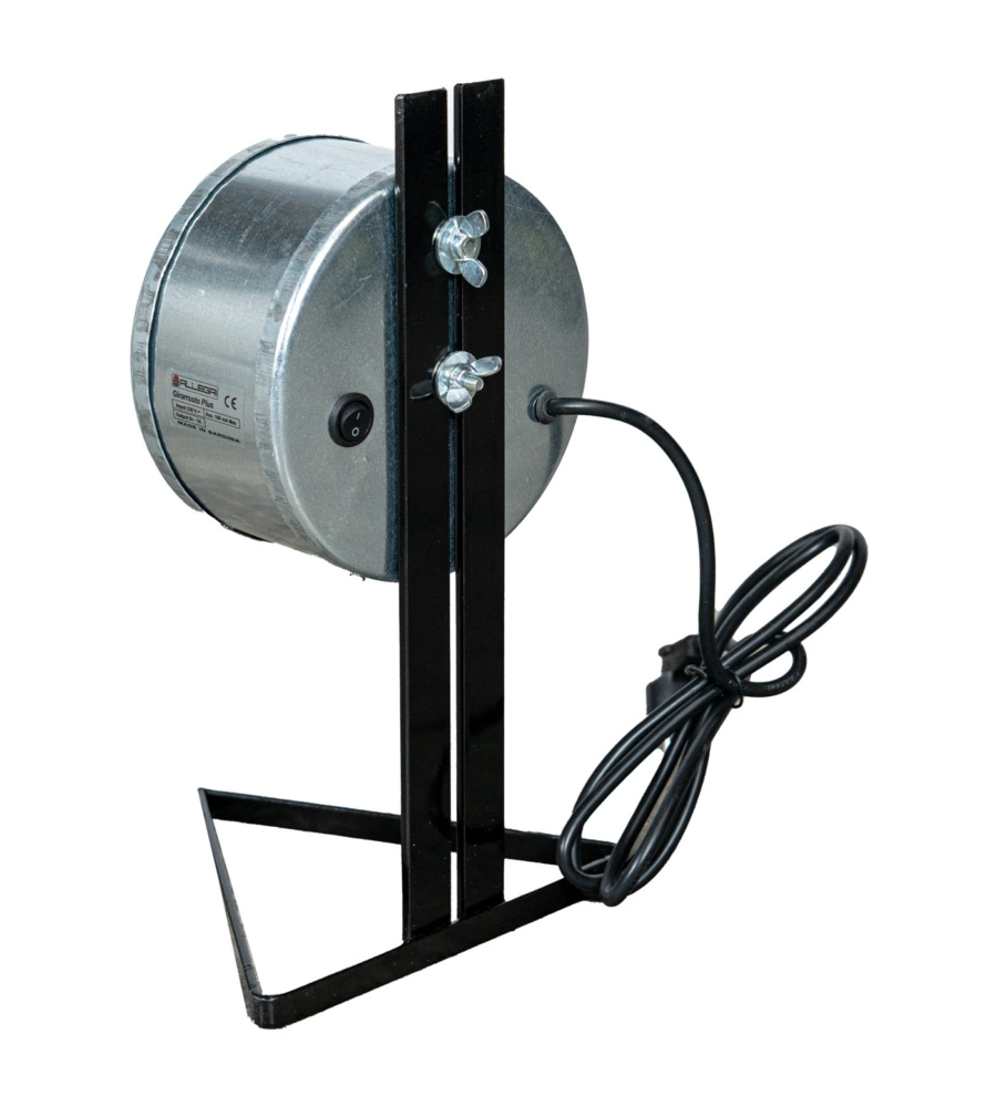 GIRARROSTO COMBINATO ELETTRICO IN ACCIAIO NERO 10 KG 85 CM