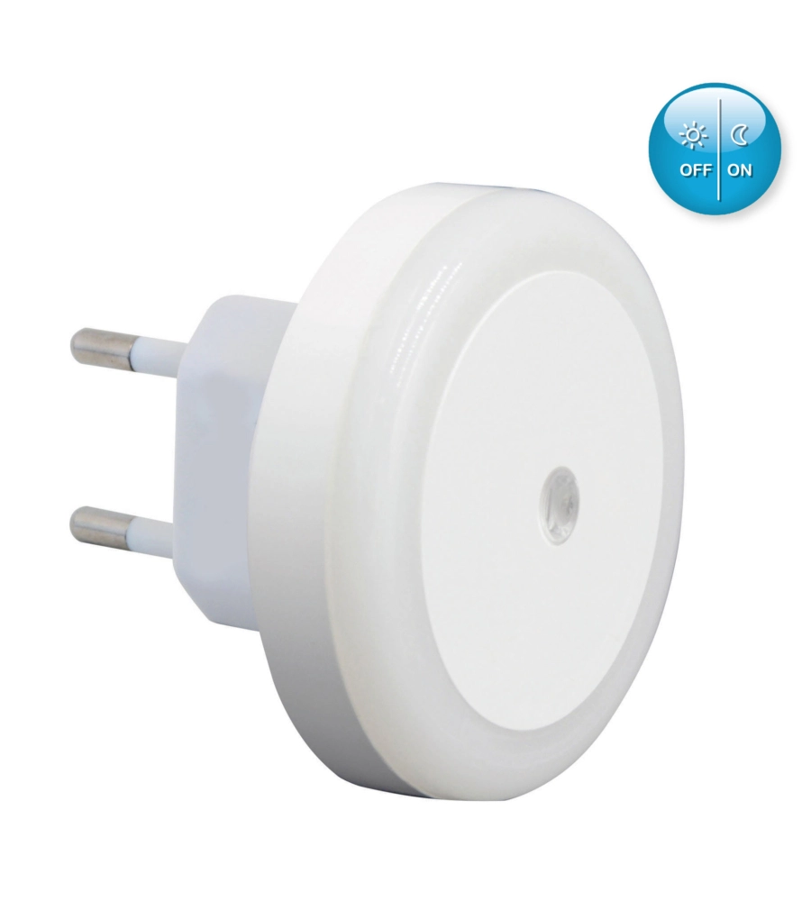 PUNTO LUCE LED CON INTERRUTORE CREPUSCOLARE