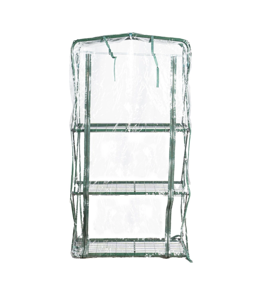 SERRA DA ESTERNO "SERENA" PIEGHEVOLE CON TELO IN PVC, 67X44X125 CM