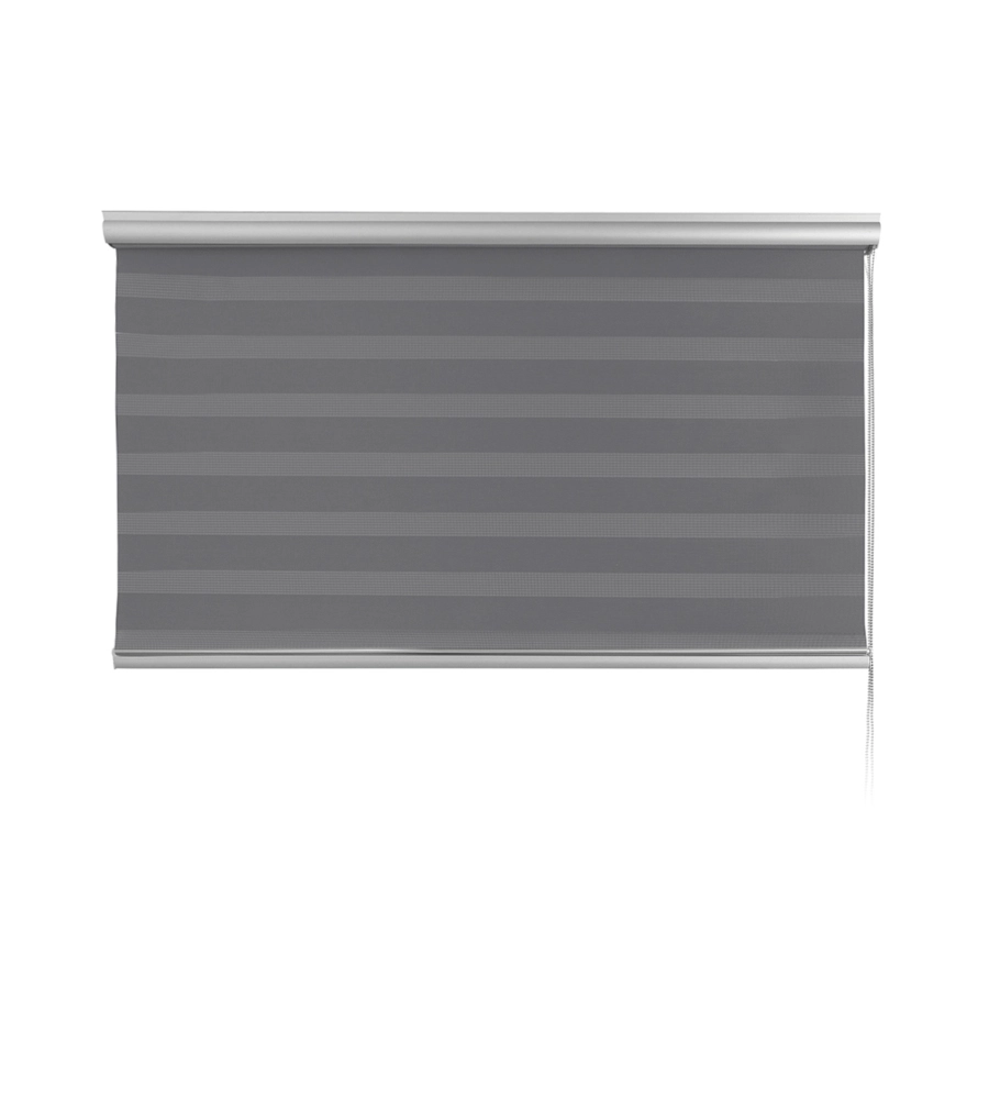 TENDA A RULLO DOPPIA "PLATINUM" ARGENTO, 140X250 CM