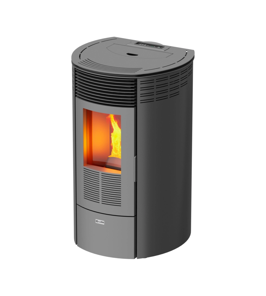 STUFA A PELLET CANADIAN STOVE "COLUMBIA 10" GRIGIO 7,8 KW