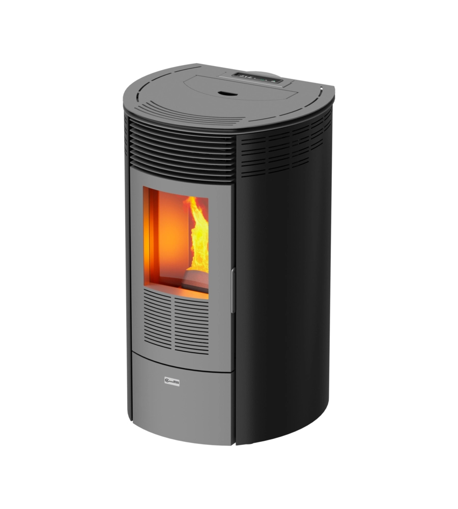 STUFA A PELLET CANADIAN STOVE "COLUMBIA 12" NERO 8,7 KW