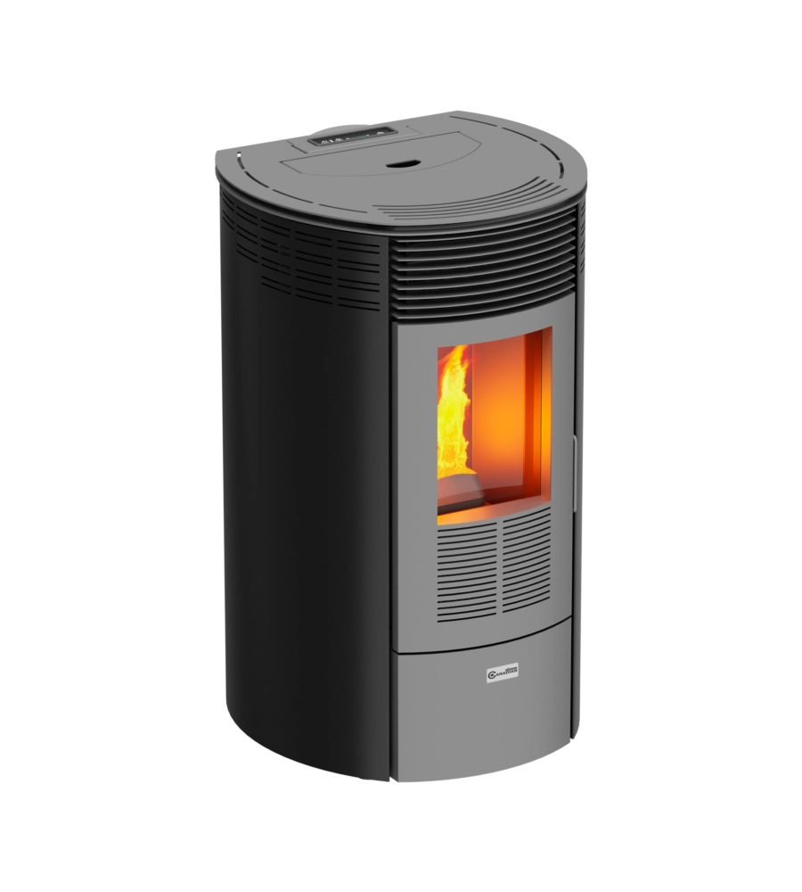 STUFA A PELLET CANADIAN STOVE "COLUMBIA 12" NERO 8,7 KW