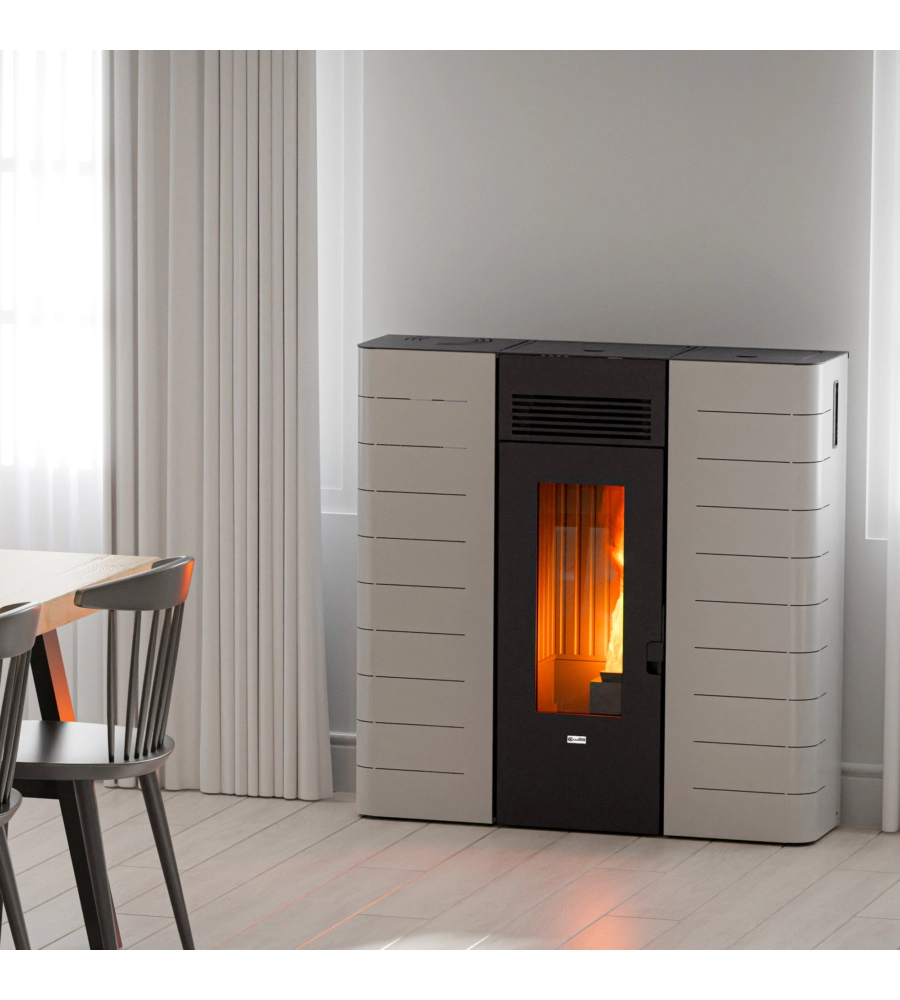 TERMOSTUFA A PELLET SLIM CANADIAN STOVE "SLIM 16" BIACO 15 KW
