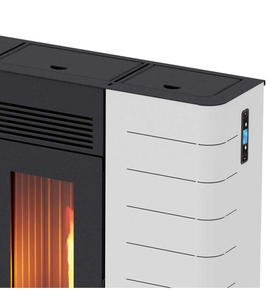 TERMOSTUFA A PELLET SLIM CANADIAN STOVE "SLIM 16" BIACO 15 KW