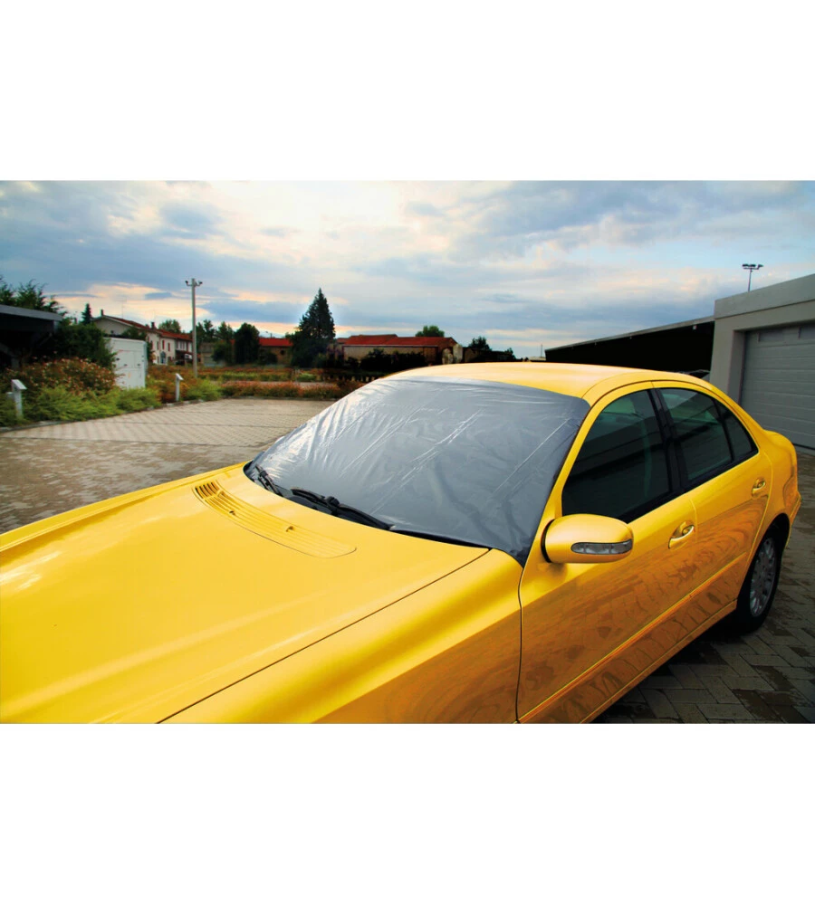 COPERTURA ANTIBRINA PER PARABREZZA AUTO LAMPA "NO-FROST BASIC", 180X85 CM - 66852
