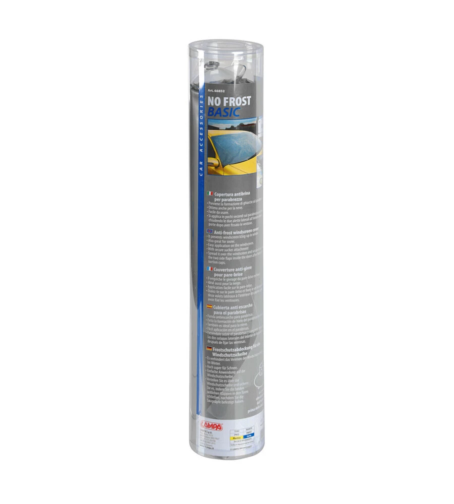 COPERTURA ANTIBRINA PER PARABREZZA AUTO LAMPA "NO-FROST BASIC", 180X85 CM - 66852
