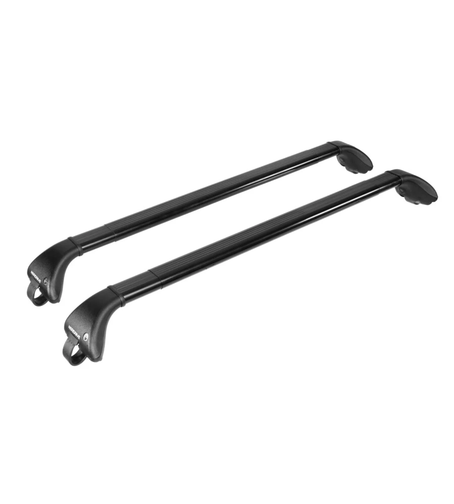 COPPIA BARRE PORTATUTTO SNAP-FIT STEEL TELESCOPICHE IN ACCIAIO - MIS. 2 - 100÷136 CM  N15012