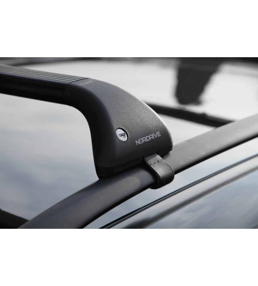 COPPIA BARRE PORTATUTTO SNAP-FIT STEEL TELESCOPICHE IN ACCIAIO - MIS. 1 - 80÷111 CM  N15010