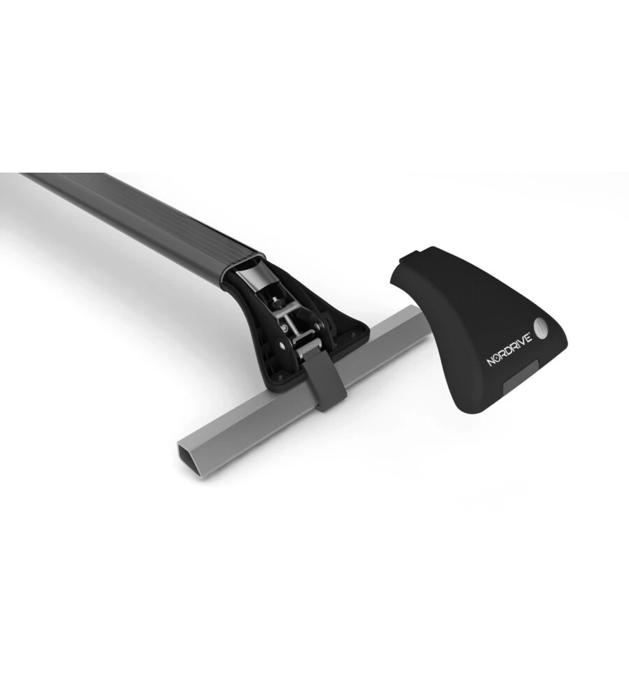 COPPIA BARRE PORTATUTTO SNAP-FIT STEEL TELESCOPICHE IN ACCIAIO - MIS. 1 - 80÷111 CM  N15010