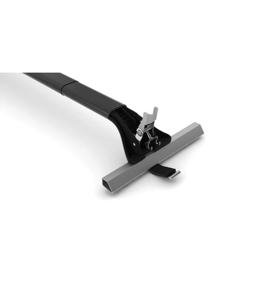 COPPIA BARRE PORTATUTTO SNAP-FIT STEEL TELESCOPICHE IN ACCIAIO - MIS. 1 - 80÷111 CM  N15010