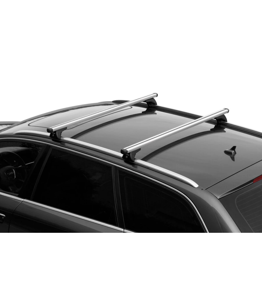 COPPIA BARRE PORTATUTTO IN ALLUMINIO NOWA - M - 120 CM  N15065