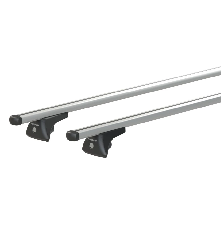 COPPIA BARRE PORTATUTTO IN ALLUMINIO NOWA - S - 108 CM  N15064