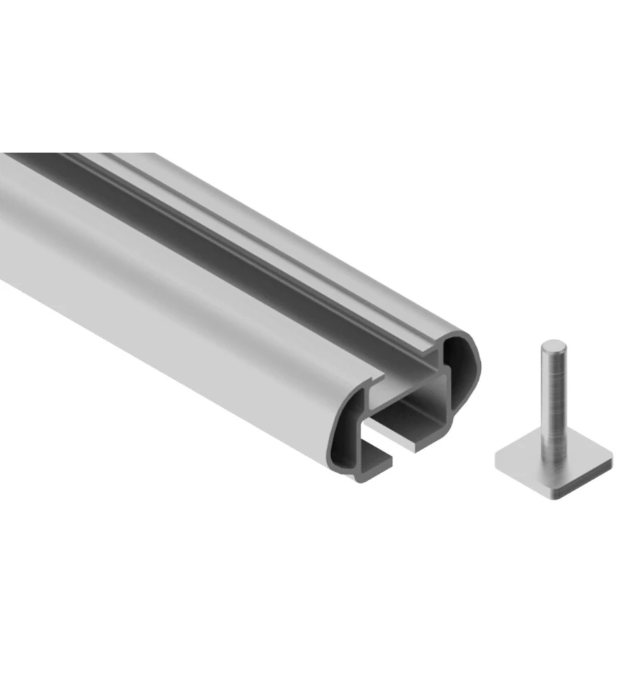COPPIA BARRE PORTATUTTO IN ALLUMINIO ALUMIA - S - 108 CM  N15024