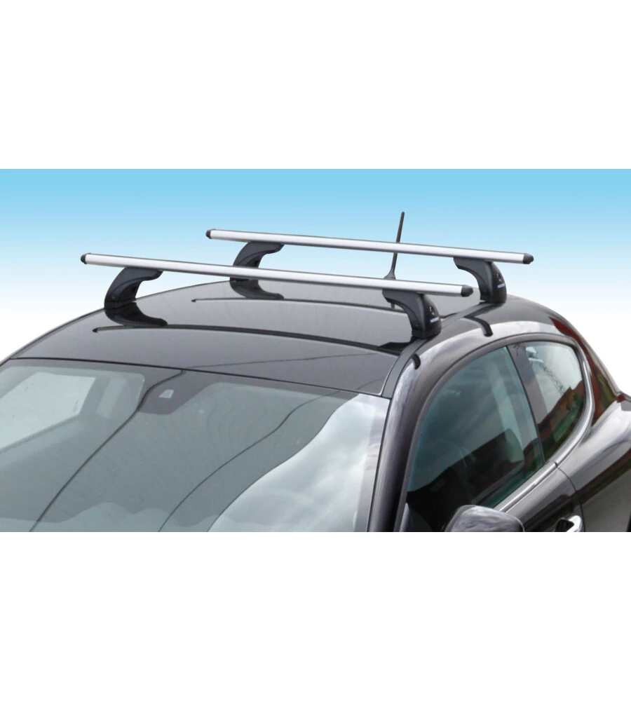 COPPIA BARRE PORTATUTTO IN ALLUMINIO ALUMIA - S - 108 CM  N15024