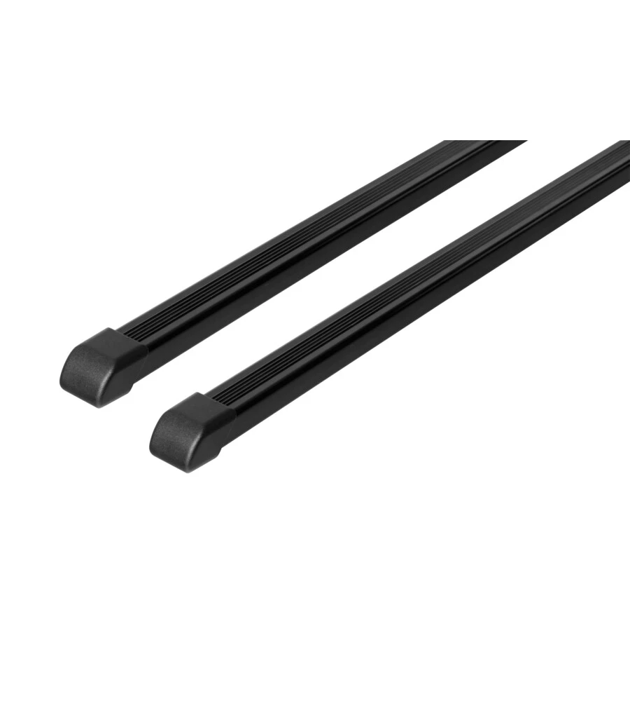 COPPIA BARRE PORTATUTTO IN ACCIAIO SEZIONE QUADRA - M - 120 CM  N15020