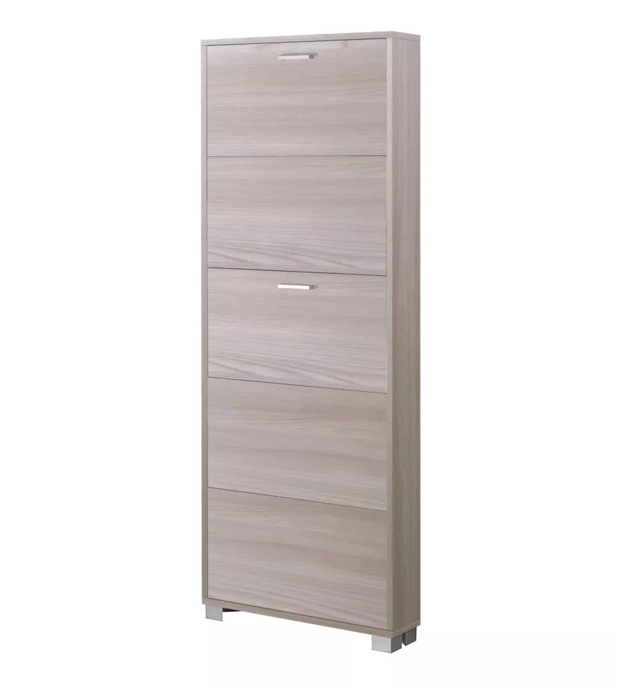 SCARPIERA OLMO CON 5 ANTE, 70X190X18 CM