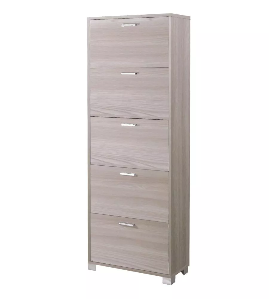 SCARPIERA OLMO CON 5 ANTE, 70X190X29 CM