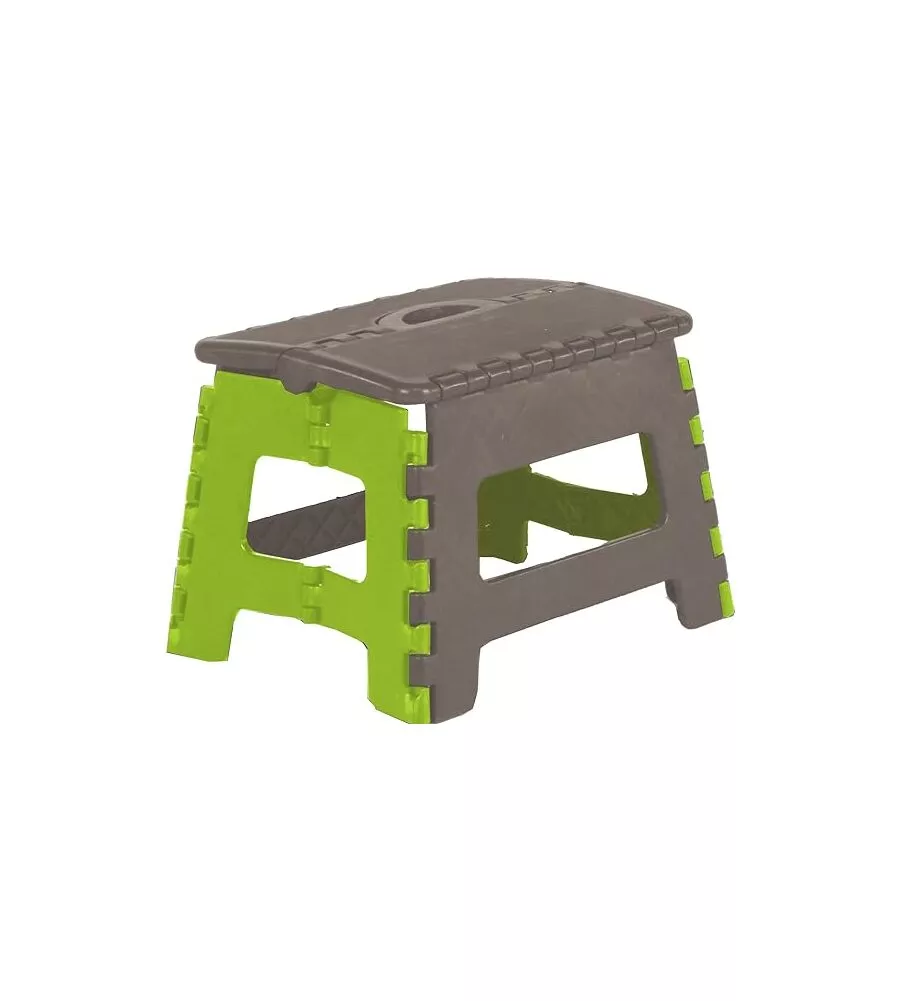 SGABELLO PIEGHEVOLE SALVASPAZIO "MINISTEP" IN PLASTICA, ALTEZZA 29 CM