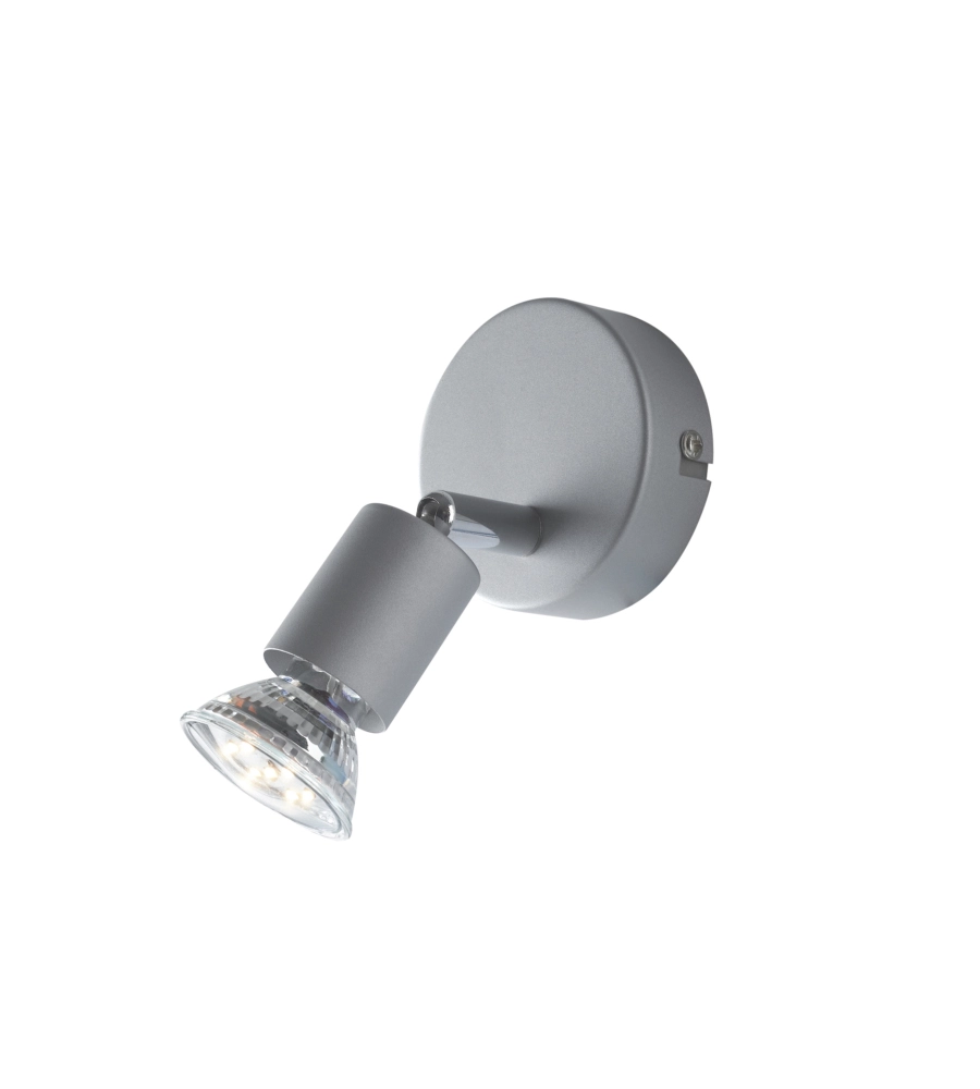 SPOT COOPER 1 LED SILVER