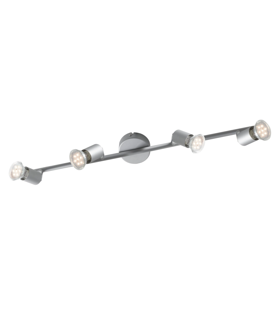 SPOT COOPER 4 LED SILVER