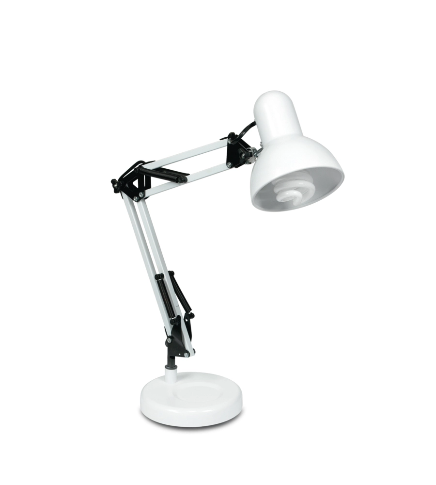 LAMPADA MODELLO "ARCHITETTO" COLORE BIANCO