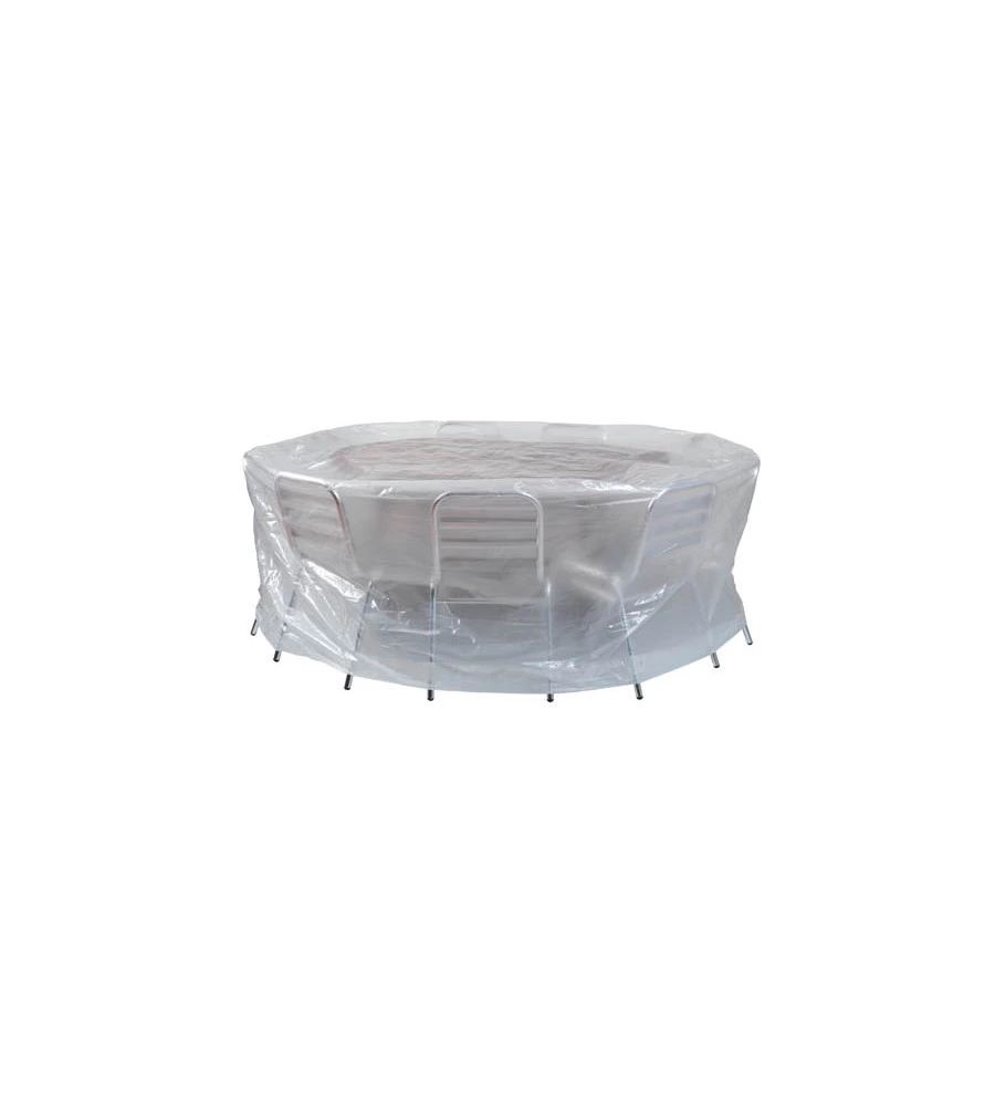 COPERTURA PER TAVOLI DA ESTERNI DIAM 200CM X H 80CM - RIBIMEX.