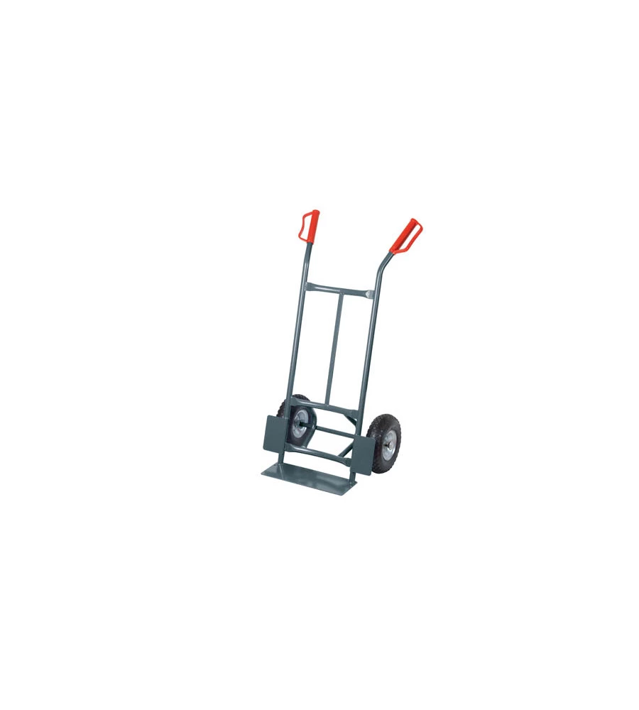 CARRELLO CON RUOTE GONFIABILI PORTATA MASSIMA 250 KG - RIBIMEX.