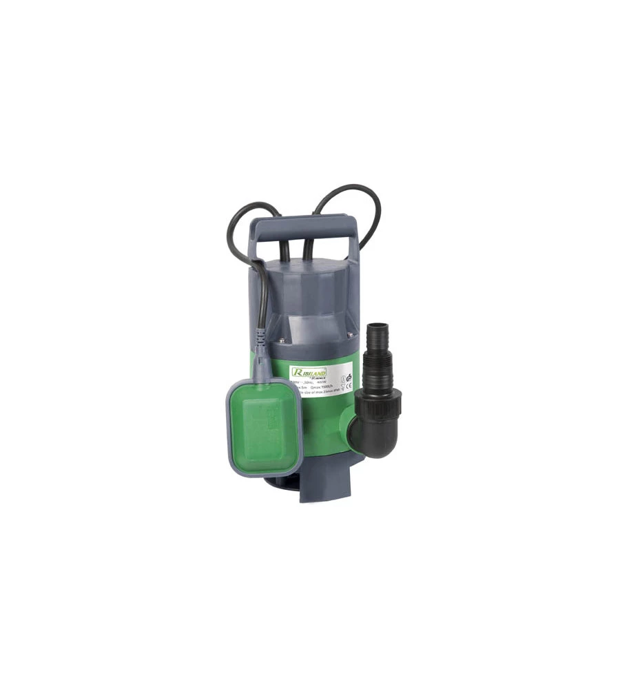 POMPA SOMMERSA ACQUE DI SCARICO 400 W - RIBIMEX.