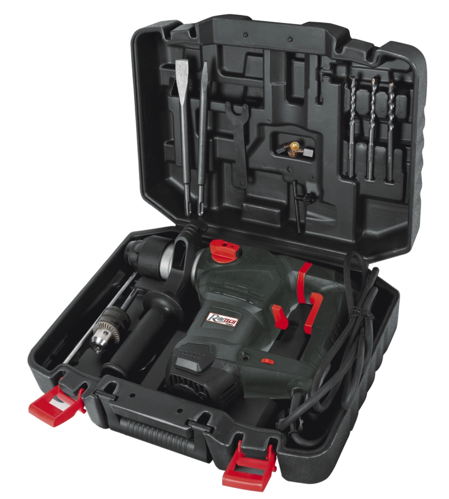 MARTELLO PERFORATORE SDS 1500 W IN VALIGETTA - RIBIMEX.