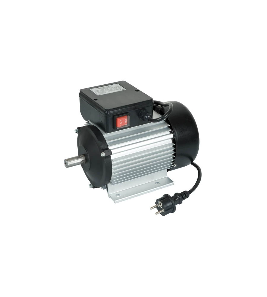 MOTORE ELETTRICO 2 CV MONOFASE 2750 G/MIN CON INTERRUTTORE - RIBIMEX.