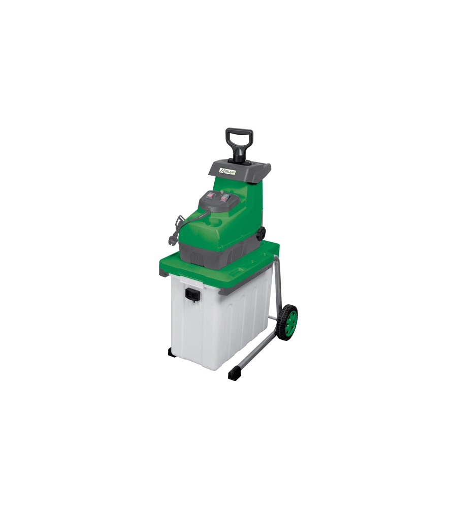 BIOTRITURATORE ELETTRICO 2800 W CON SERBATOIO DI RACCOLTA - RIBIMEX.