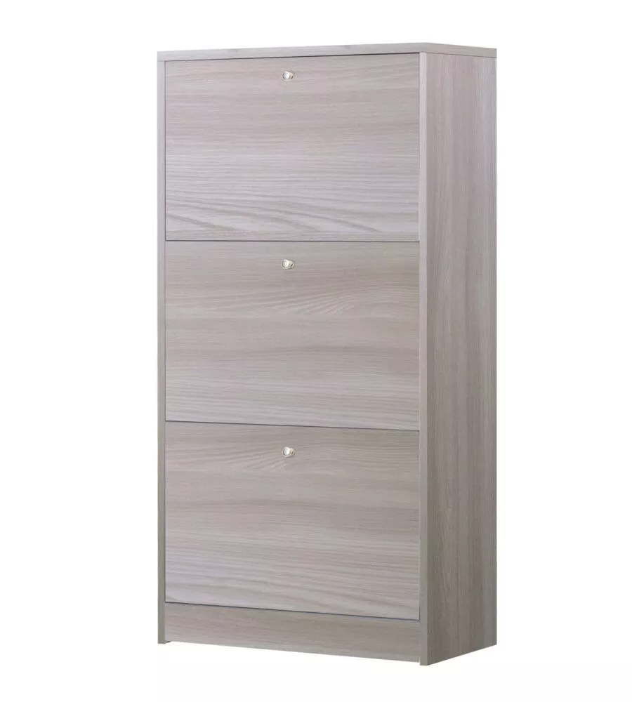SCARPIERA OLMO CON 3 ANTE, 62X121X29 CM