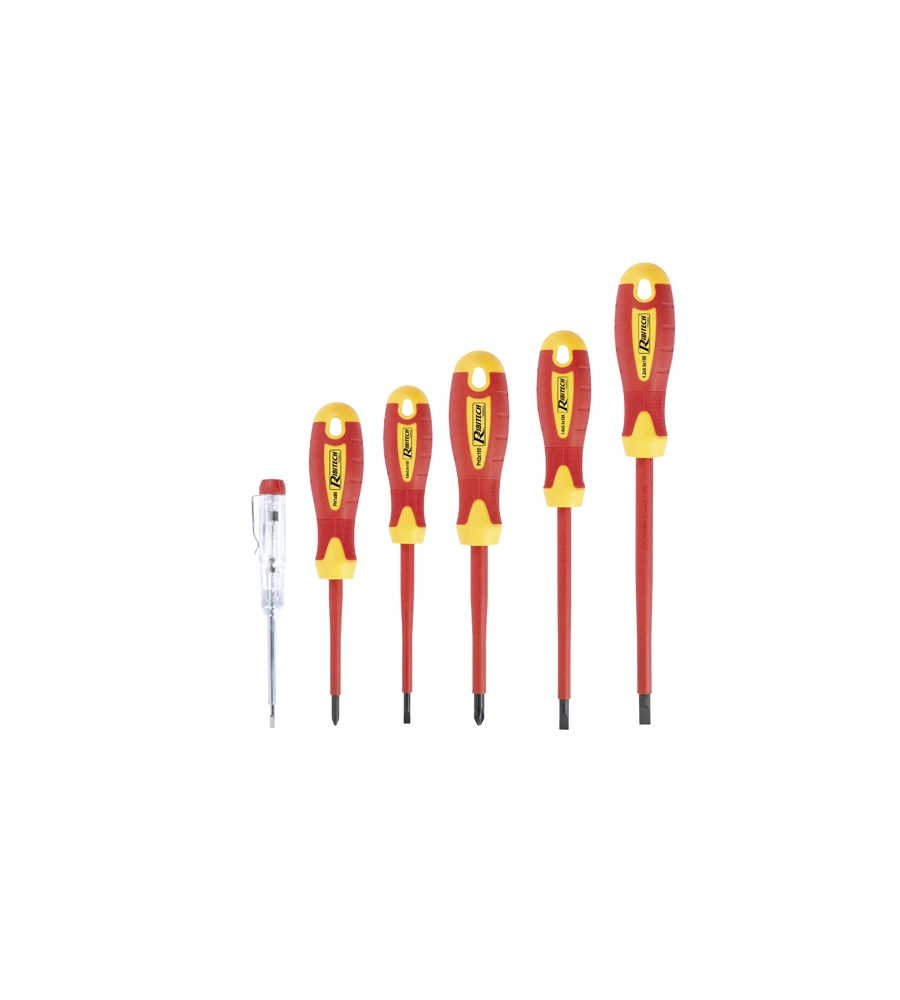 SET DI 7 CACCIAVITI DA ELETTRICISTA - RIBIMEX