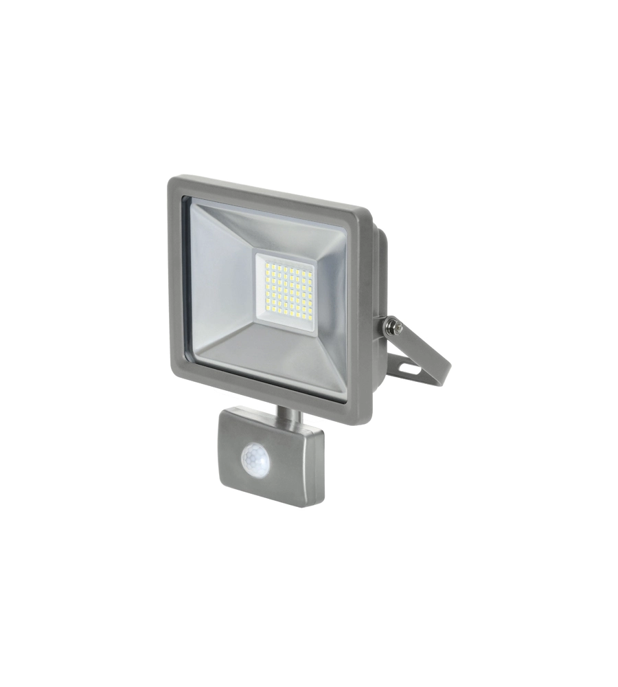 PROIETTORE A LED 30W 2250 LUMENS DA MURO CON RILEVATORE, RIBIMEX